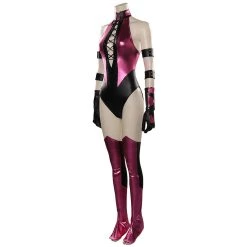 Fandombuy Mortal Kombat Mileena Cosplay Costume Jumpsuit Outfits Halloween Carnival Suit New Arrivals