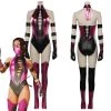 Fandombuy Mortal Kombat Mileena Cosplay Costume Jumpsuit Outfits Halloween Carnival Suit New Arrivals