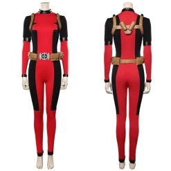 Viele Kostüme New Arrivals Lady Deadpool Wanda Wilson Cosplay Costume Outfits Halloween Carnival Suit