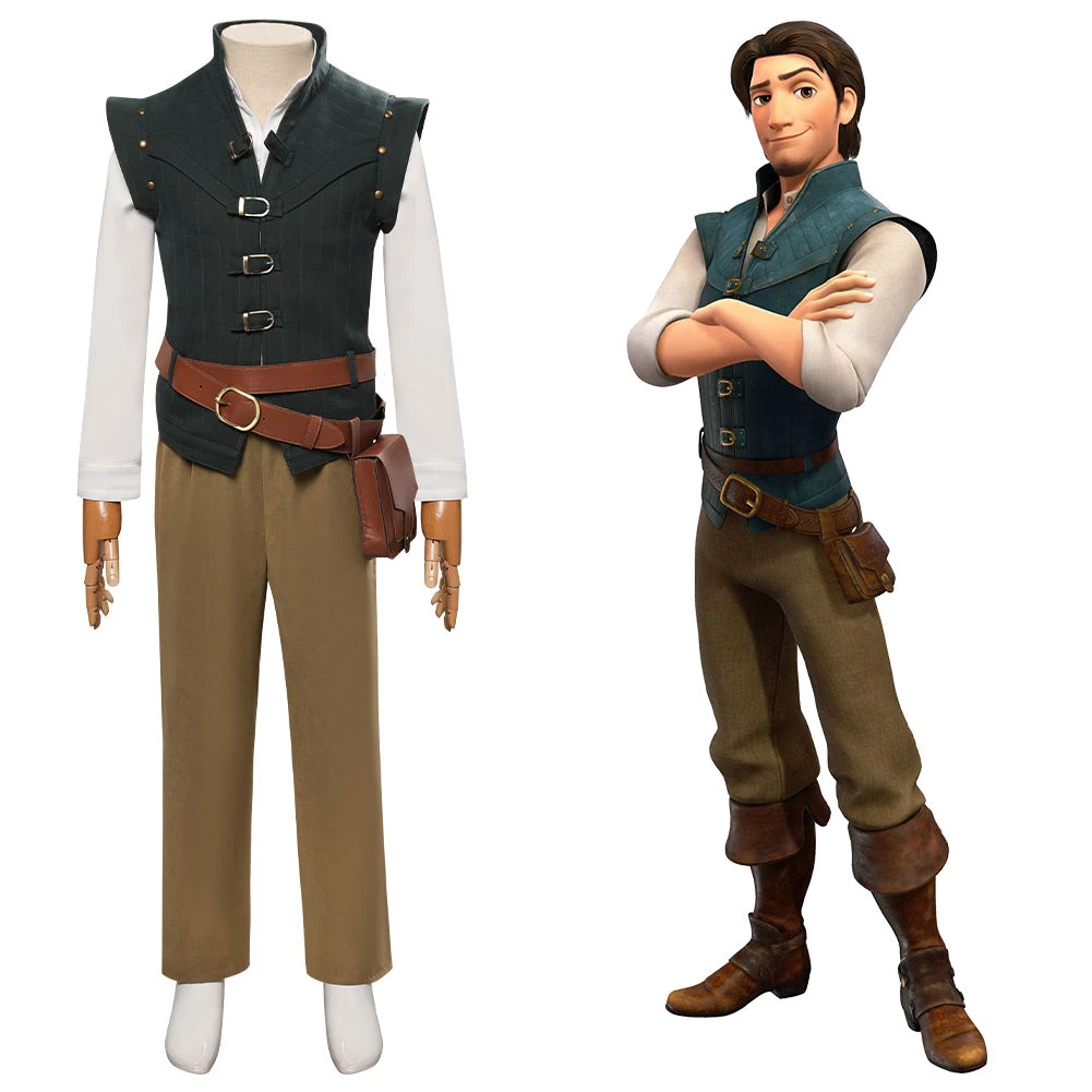 Fandombuy Kids Children Tangled Flynn Rider Cosplay Costume Outfits Halloween Carnival Suit 3 Fandombuy Kids Children Tangled Flynn Rider Cosplay Costume Outfits Halloween Carnival Suit