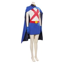 Viele Kostüme Young Justice Miss Martian Cosplay Costume T-shirt Skirt Cloak Outfits New Arrivals