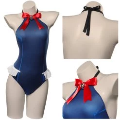NewCosplay Dead Or Alive Marie Rose Cosplay Jumpsuit Swimsuit Halloween Carnival Suit