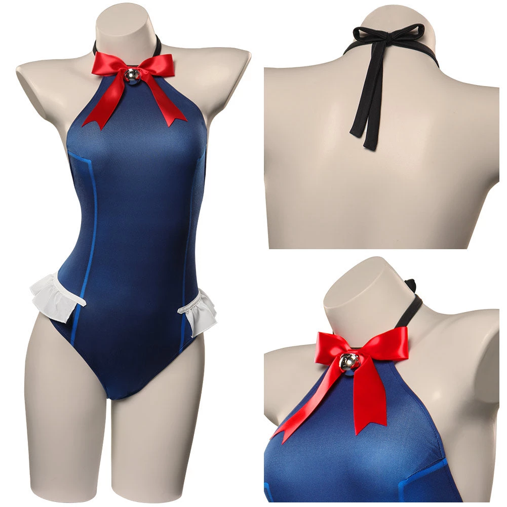 NewCosplay Dead Or Alive Marie Rose Cosplay Jumpsuit Swimsuit Halloween Carnival Suit 4 NewCosplay Dead Or Alive Marie Rose Cosplay Jumpsuit Swimsuit Halloween Carnival Suit