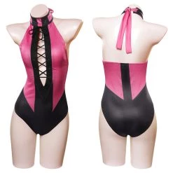 Fandomsky New Arrivals Mortal Kombat Mileena Cosplay Costume Jumpsuit Swimsuit Outfits