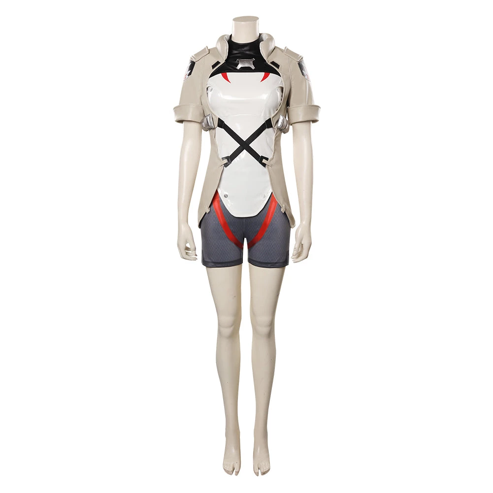 Fansholiday Overwatch Sojourn /Vivian Chase Cosplay Costume Outfits Halloween Carnival Suit 3 Fansholiday Overwatch Sojourn /Vivian Chase Cosplay Costume Outfits Halloween Carnival Suit