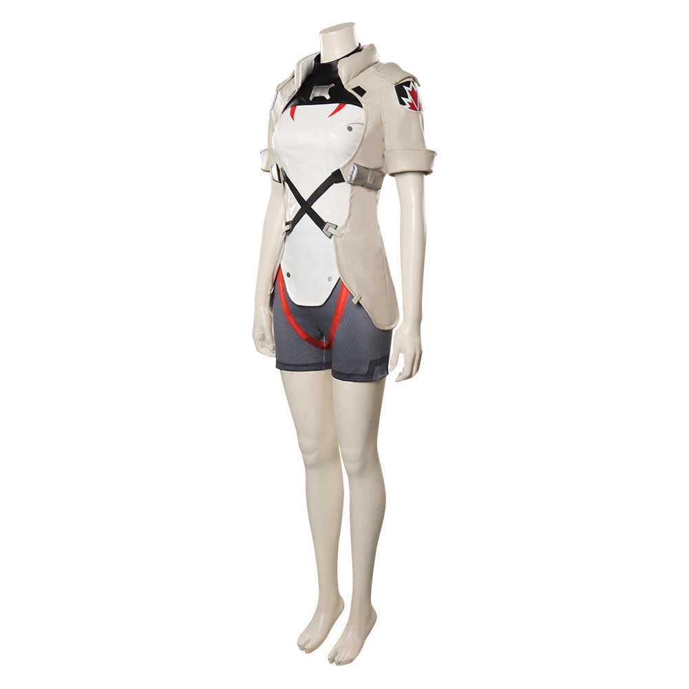 Fansholiday Overwatch Sojourn /Vivian Chase Cosplay Costume Outfits Halloween Carnival Suit 5 Fansholiday Overwatch Sojourn /Vivian Chase Cosplay Costume Outfits Halloween Carnival Suit