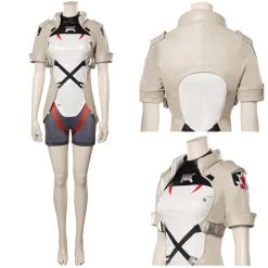 Fansholiday Overwatch Sojourn /Vivian Chase Cosplay Costume Outfits Halloween Carnival Suit