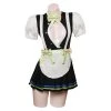 NewCosplay Demon Slayer Kanroji Mitsuri Cosplay Costume Maid Dress Outfits Halloween Carnival Suit New Arrivals 1 NewCosplay Demon Slayer Kanroji Mitsuri Cosplay Costume Maid Dress Outfits Halloween Carnival Suit New Arrivals