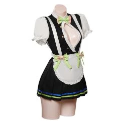 NewCosplay Demon Slayer Kanroji Mitsuri Cosplay Costume Maid Dress Outfits Halloween Carnival Suit New Arrivals 16 NewCosplay Demon Slayer Kanroji Mitsuri Cosplay Costume Maid Dress Outfits Halloween Carnival Suit New Arrivals