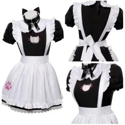 Fandombuy Kawayi Maid Dress Cosplay Costume Outfits Halloween Carnival Suit New Arrivals 12 Fandombuy Kawayi Maid Dress Cosplay Costume Outfits Halloween Carnival Suit New Arrivals