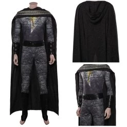 CosplaySky Black Adam Teth-Adam Cosplay Costume Outfits Jumpsuit Cloak Halloween Carnival Suit New Arrivals