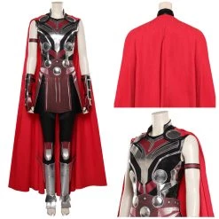 Fansholiday New Arrivals Thor: Love And Thunder Jane Foster Cosplay Costume Outfits Halloween Outfit