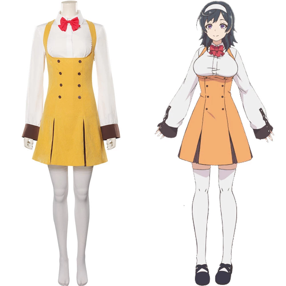 Cossky The Executioner And Her Way Of Life Tokitou Akari Cosplay Costume Dress Outfits 3 Cossky The Executioner And Her Way Of Life Tokitou Akari Cosplay Costume Dress Outfits