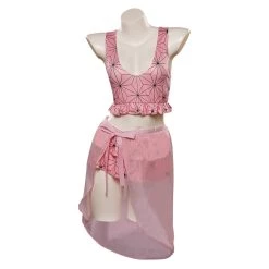 CosplaySky Demon Slayer Kamado Nezuko Original Design Cosplay Costume Swimsuit Outfits