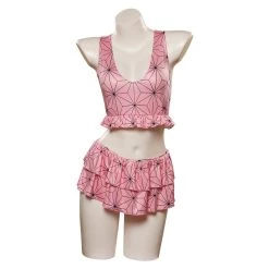 CosplaySky Demon Slayer Kamado Nezuko Original Design Cosplay Costume Swimsuit Outfits