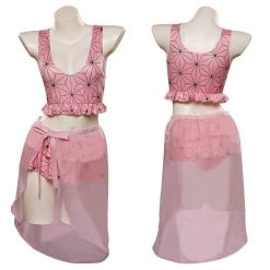 CosplaySky Demon Slayer Kamado Nezuko Original Design Cosplay Costume Swimsuit Outfits