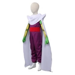 NewCossky Kids Children Dragon Ball Super Piccolo Daimao Cosplay Costumes Jumpsuit Cloak Outfits