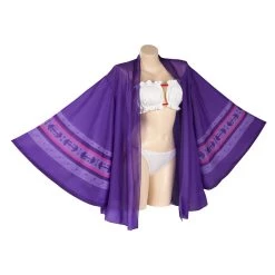 NewCosplay Encanto Luisa Madrigal Original Designers Cosplay Bikni Swimsuit Cloak Kimono Coat Costume-Cossky® New Arrivals