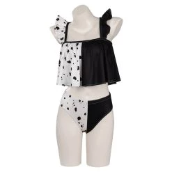 NewCosplay Cruella Original Designers Bikni Swimsuit Cosplay Costume-Cossky® 11 NewCosplay Cruella Original Designers Bikni Swimsuit Cosplay Costume-Cossky®