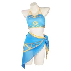 NewCosplay Breath Of The Wild：Princess Zelda - Three-Piece Sexy Swimsuit Cosplay Costume