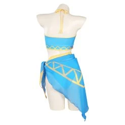 NewCosplay Breath Of The Wild：Princess Zelda - Three-Piece Sexy Swimsuit Cosplay Costume