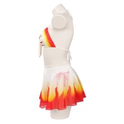 NewCosplay Demon Slayer Rengoku Kyoujurou Sexy Jumpsuit Swimsuit Outfits New Arrivals