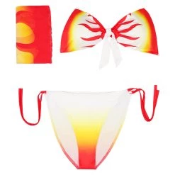 NewCosplay Demon Slayer Rengoku Kyoujurou Sexy Jumpsuit Swimsuit Outfits New Arrivals