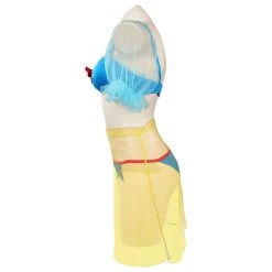 Cosplaygift New Arrivals Snow White Swimsuit Cosplay Costume Three-Piece Swimwear Outfits Halloween Carnival Suit