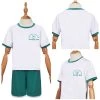 NewCosplay Kids Children Turning Red Mei T-shirt Shorts Cosplay Costume New Arrivals