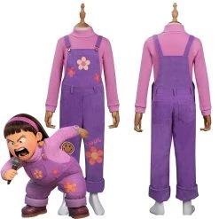 NewCosplay Kids Children Turning Red Abby Cosplay Costume Outfits Halloween Carnival Suit