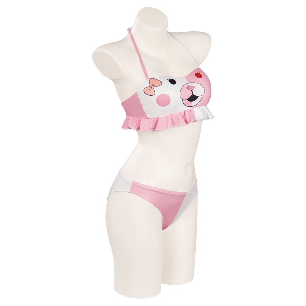 NewCosplay Danganronpa Monomi Original Designer Cosplay Costume Swimsuit Swimwear Halloween Carnival Suit-cossky® 7 NewCosplay Danganronpa Monomi Original Designer Cosplay Costume Swimsuit Swimwear Halloween Carnival Suit-cossky®