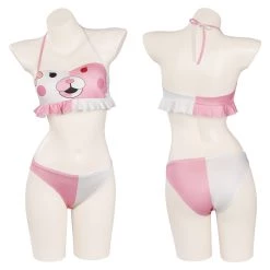 NewCosplay Danganronpa Monomi Original Designer Cosplay Costume Swimsuit Swimwear Halloween Carnival Suit-cossky®