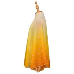 NewCosplay Children Kids Demon Slayer Agatsuma Zenitsu Cosplay Cloak Cape Kimono Coat