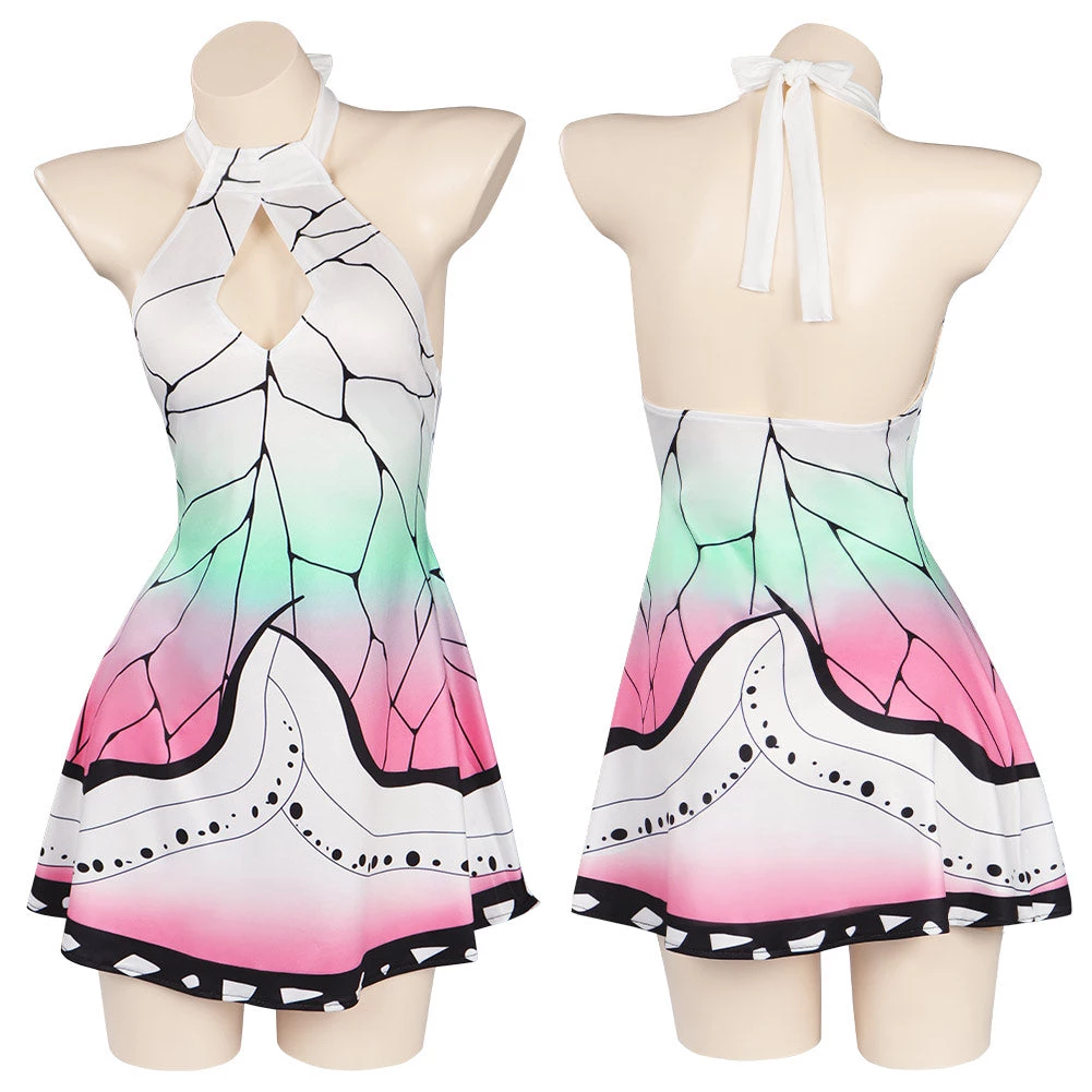 NewCosplay New Arrivals Demon Slayer - Kochou Shinobu Sexy Swimsuit Cosplay Costume 3 NewCosplay New Arrivals Demon Slayer - Kochou Shinobu Sexy Swimsuit Cosplay Costume