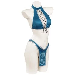 NewCosplay Mortal Kombat Kitana Sexy Bikini Swimsuit Cosplay Costume New Arrivals