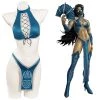NewCosplay Mortal Kombat Kitana Sexy Bikini Swimsuit Cosplay Costume New Arrivals