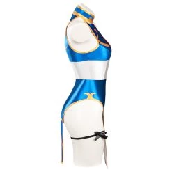 Fandomsky Street Fighter(SF) Chun-Li Original Design Sexy Swimsuit Cosplay Costume Swimwear Outfits New Arrivals