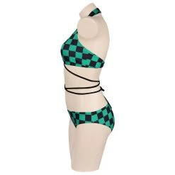 NewCosplay Demon Slayer - Kamado Tanjiro Sexy Swimsuit Cosplay Costume New Arrivals 16 NewCosplay Demon Slayer - Kamado Tanjiro Sexy Swimsuit Cosplay Costume New Arrivals