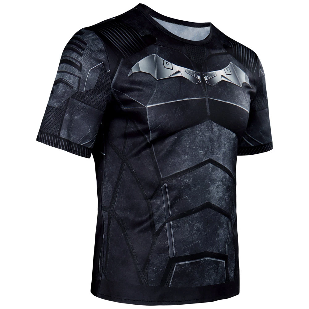 NewCosplay The Batman2022-Bruce Wayne Cosplay Short Sleeve T-shirt For Adult 7 NewCosplay The Batman2022-Bruce Wayne Cosplay Short Sleeve T-shirt For Adult