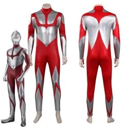 CosplaySky Ultraman Cosplay Costume Red Jumpsuit Outfits Halloween Carnival Suit New Arrivals