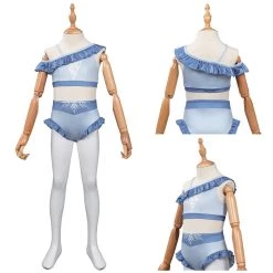 New Cosplaysky Kids Children Frozen Elsa Swimsuit Cosplay Costume Jumpsuit Swimwear 19 New Cosplaysky Kids Children Frozen Elsa Swimsuit Cosplay Costume Jumpsuit Swimwear