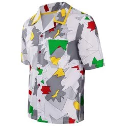 NewCosplay Stranger Things 4 Dustin Henderson Cosplay T-shirt Short Sleeve Shirt 14 NewCosplay Stranger Things 4 Dustin Henderson Cosplay T-shirt Short Sleeve Shirt