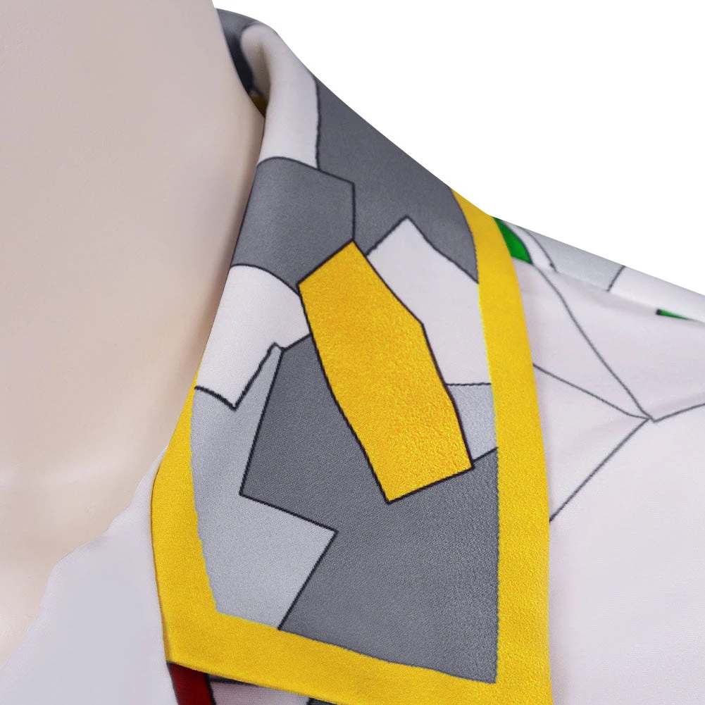 NewCosplay Stranger Things 4 Dustin Henderson Cosplay T-shirt Short Sleeve Shirt 10 NewCosplay Stranger Things 4 Dustin Henderson Cosplay T-shirt Short Sleeve Shirt