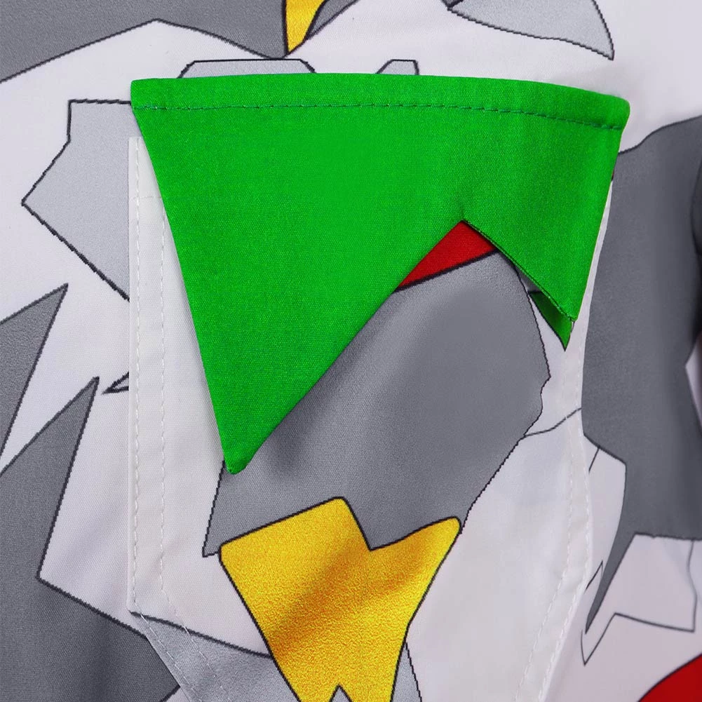 NewCosplay Stranger Things 4 Dustin Henderson Cosplay T-shirt Short Sleeve Shirt 12 NewCosplay Stranger Things 4 Dustin Henderson Cosplay T-shirt Short Sleeve Shirt