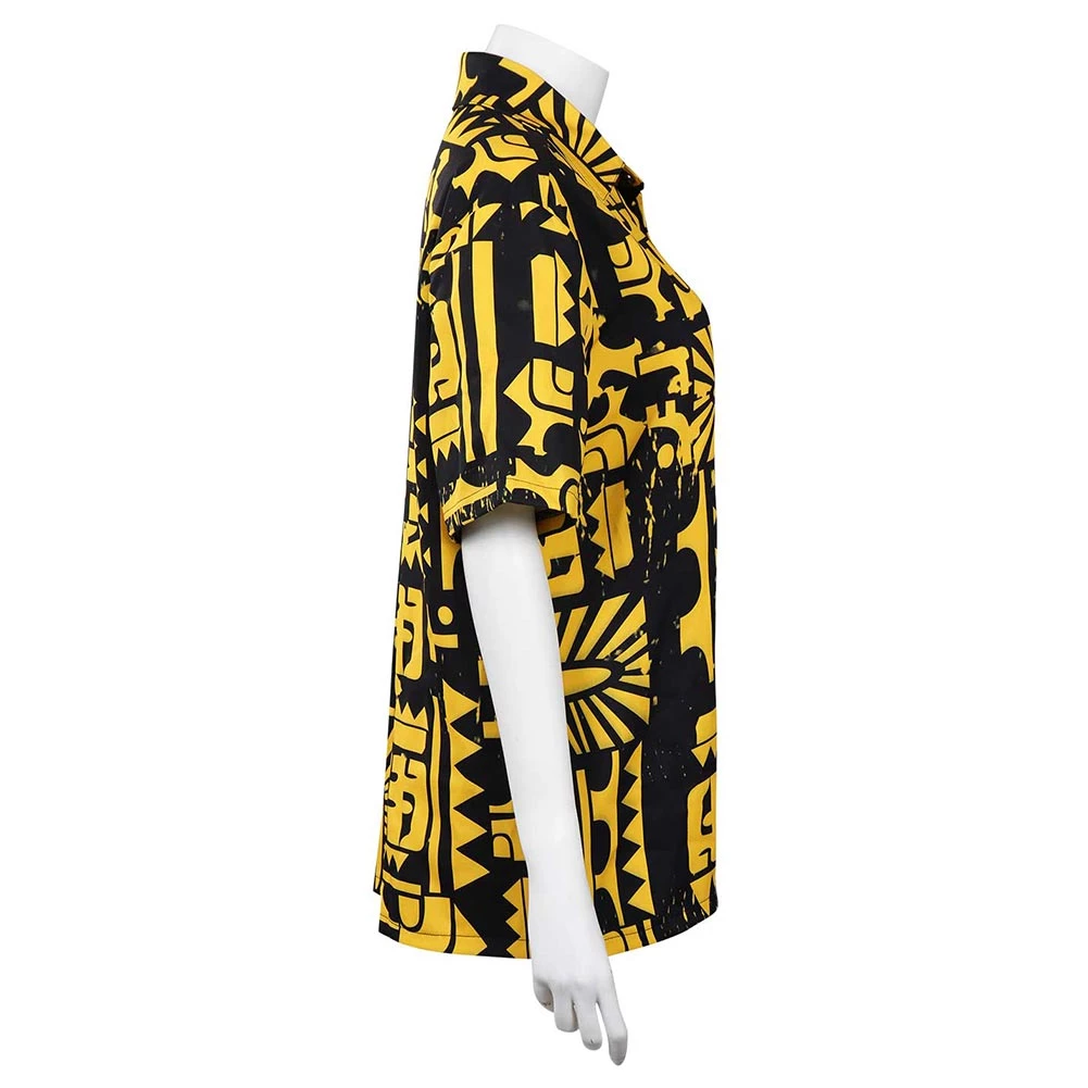 CosplaySky Stranger Things 4 (2022) Eleven Cosplay Costumes Summer Short Sleeve Shirt 9 CosplaySky Stranger Things 4 (2022) Eleven Cosplay Costumes Summer Short Sleeve Shirt