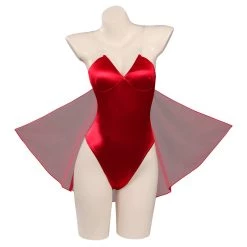 Viele Kostüme WandaVision Scarlet Witch Original Design Sexy Swimsuit Cosplay Costumes Swimwear Cloak Outfits -cossky® New Arrivals