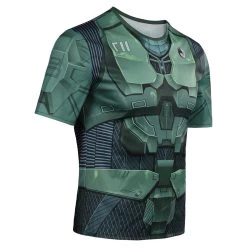 NewCosplay New Arrivals Halo Season 1 Master Chief John 117 Cosplay Costume Short Sleeve 3D Print T-shirt 15 NewCosplay New Arrivals Halo Season 1 Master Chief John 117 Cosplay Costume Short Sleeve 3D Print T-shirt