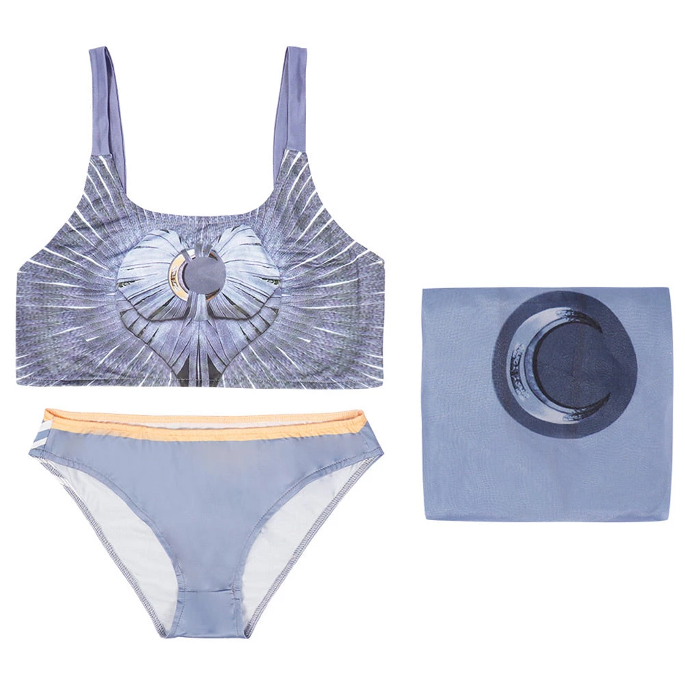 NewCossky Moon Knight (2022) Marc Spector Original Design Cosplay Costume Bikini Top Shorts Swimsuit Outfits 11 NewCossky Moon Knight (2022) Marc Spector Original Design Cosplay Costume Bikini Top Shorts Swimsuit Outfits