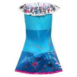 New Cosplaysky New Arrivals Kids Children Original Design Encanto Mirabel Cosplay Costume A-shape Jumpsuit Sleepwear