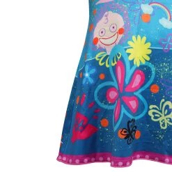 New Cosplaysky New Arrivals Kids Children Original Design Encanto Mirabel Cosplay Costume A-shape Jumpsuit Sleepwear